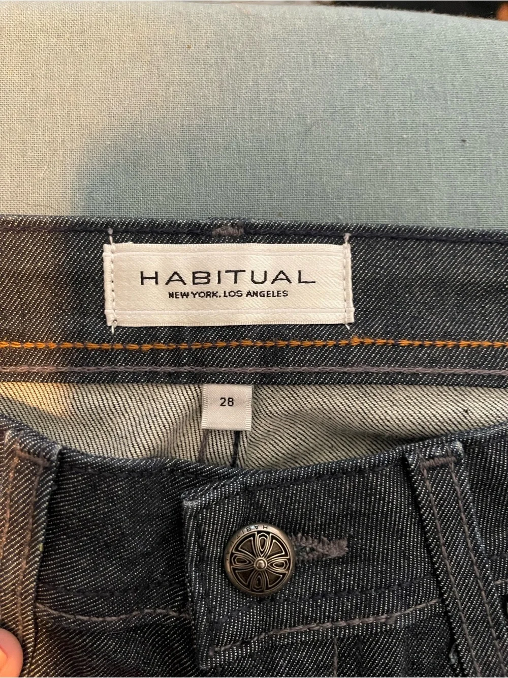 Habitual Bootcut Jeans - Embroidery straight leg - Picture 4 of 6